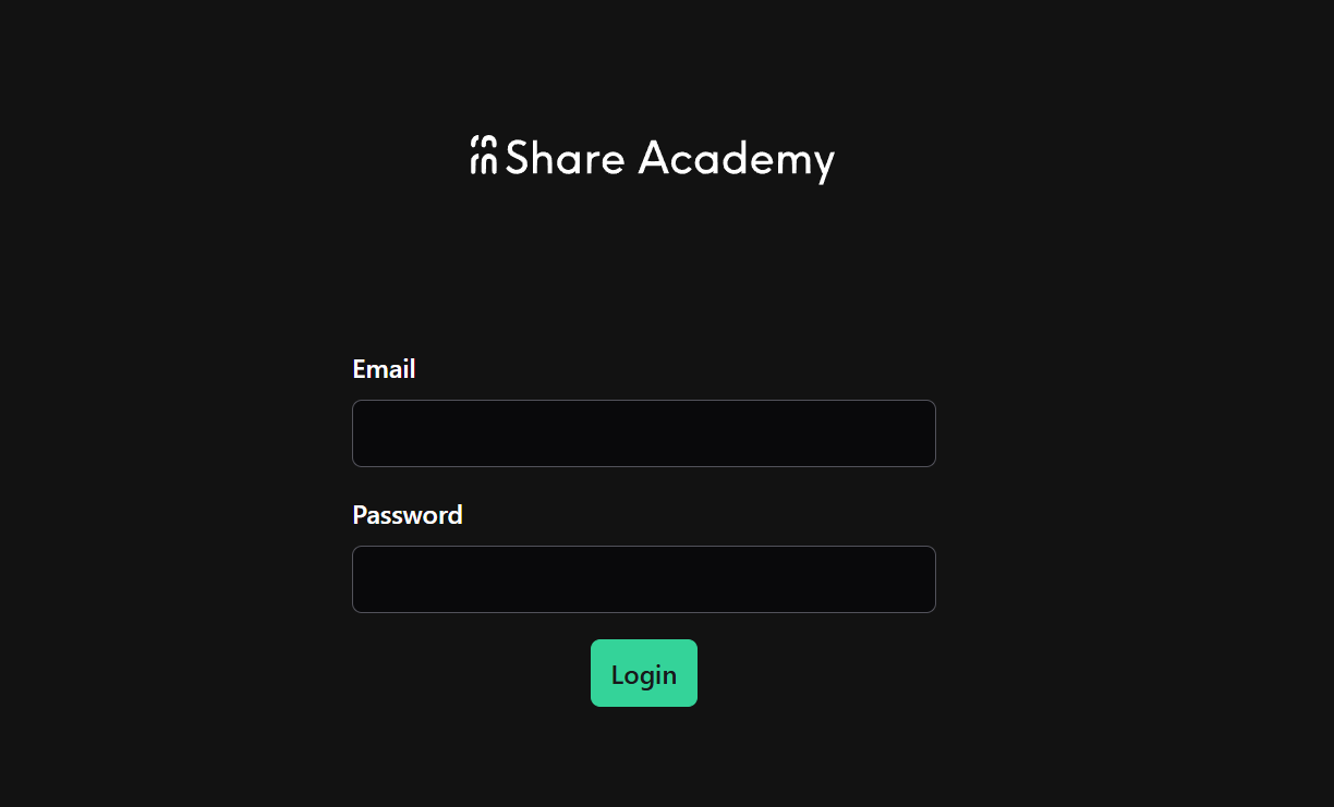 Share Academy Platform